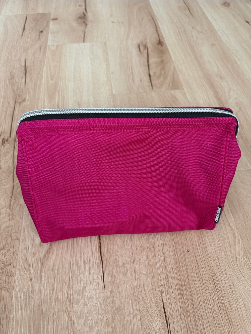 Magenta Women's Zip Pouch - Compact Everyday Cosmetic Bag